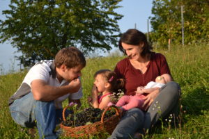 Familie Claudia und Georg Grain